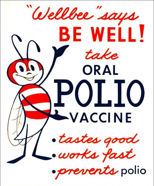 magnify 1963 Polio Vaccine Advertisement