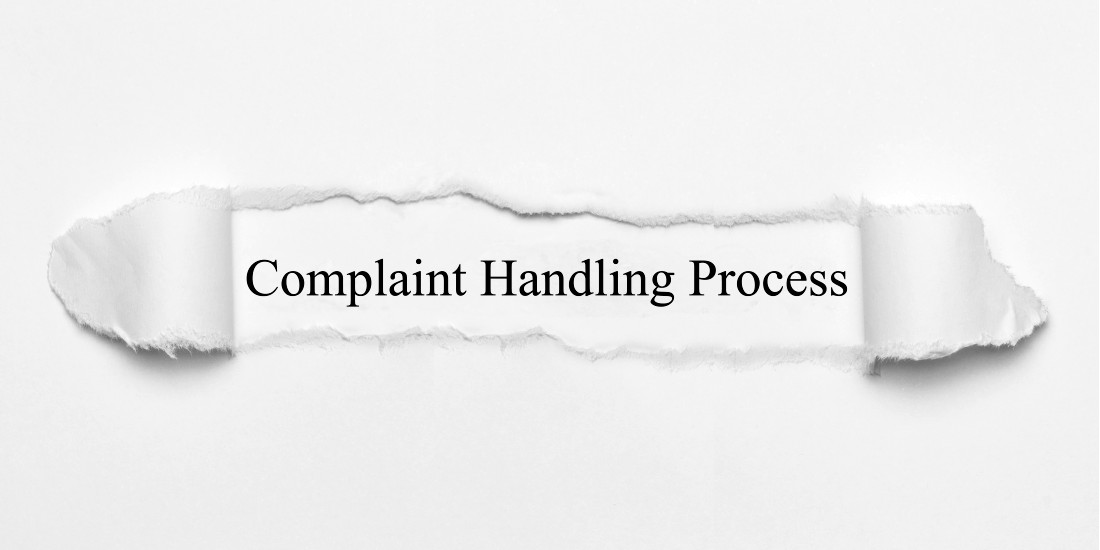 Complaint handling and support process graphic